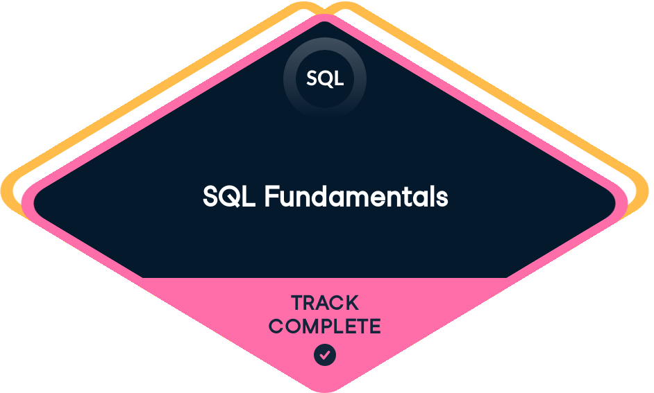 SQL Fundamentals Track Badge